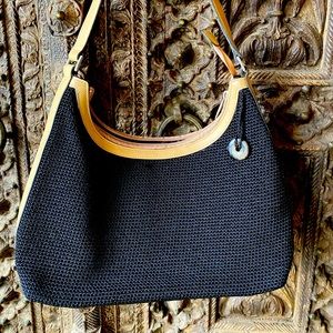 The Sak Black Knit purse